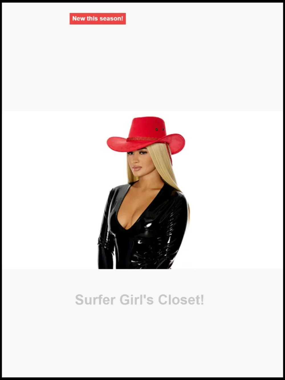 Faux Suede Cowboy Costume Hat for Women Halloween Western Party